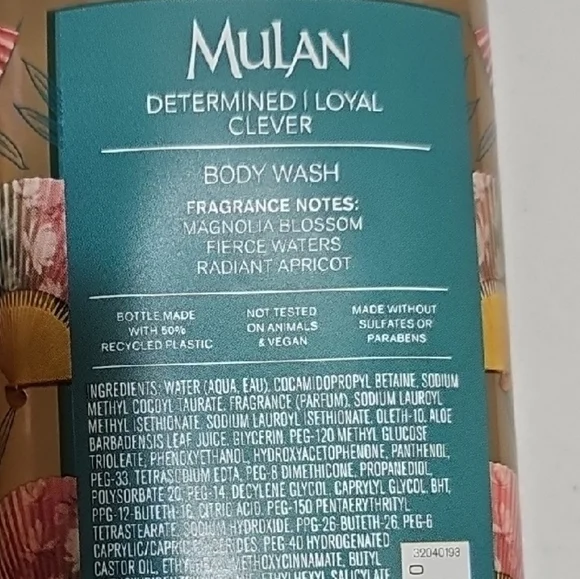 Bath & Body Works Disney Aurora Mulan Rapunzel Body Wash Set - Picture 3 of 5